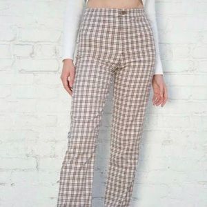 BRANDY PLAID PANTS